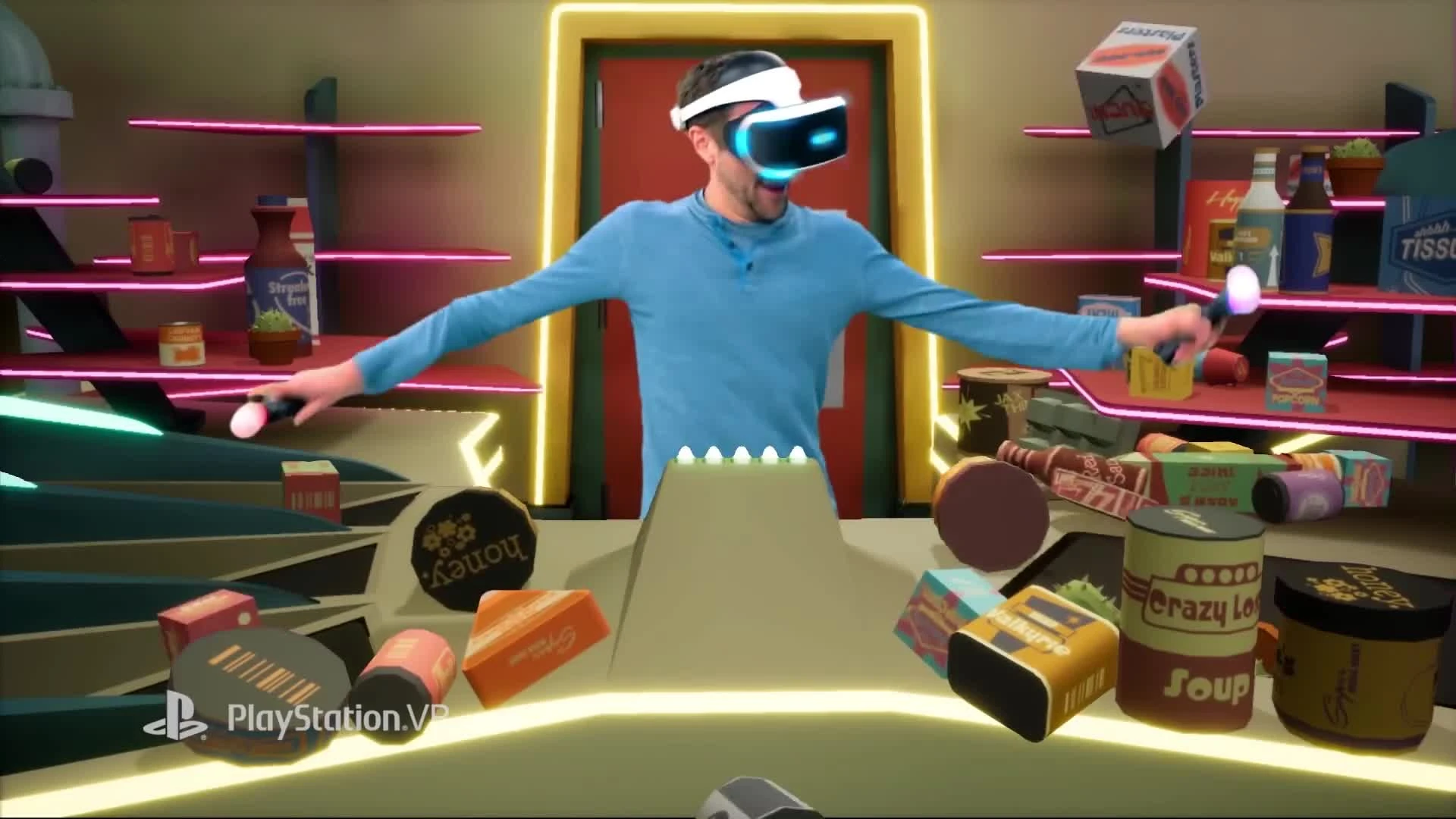 Лайв-экшен трейлер VR-боевика Shooty Fruity