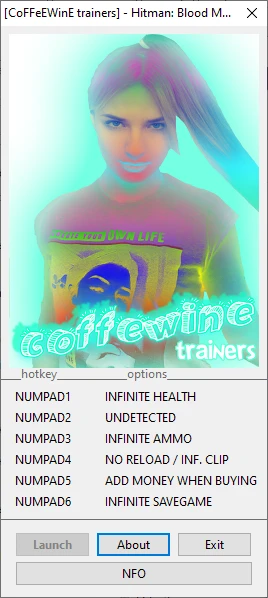 Hitman: Blood Money: Трейнер/Trainer (+6) [1.0] {CoffeeWine}