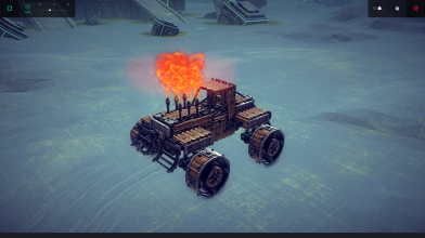 Besiege "monstr-trak"