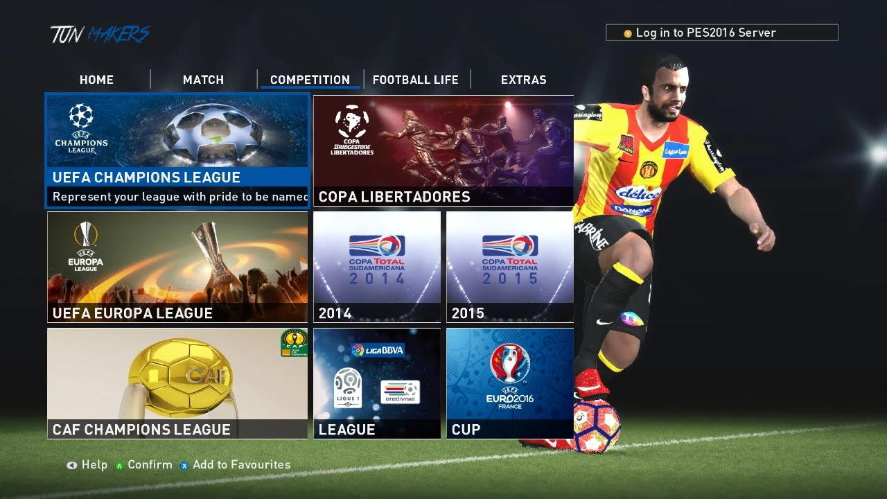 PES 2016 "Tun Makers Patch 2016 2.1 Final Update"