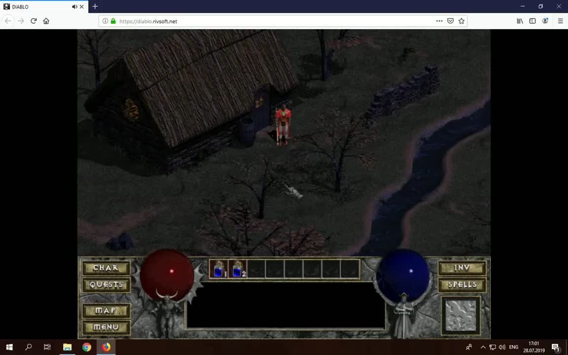 В первую часть Diablo теперь можно играть в браузере