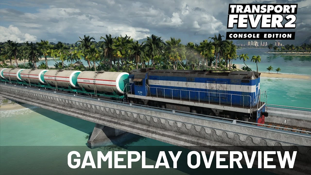 Новое видео с комментариями разработчиков представляет игровую механику Transport Fever 2: Console Edition