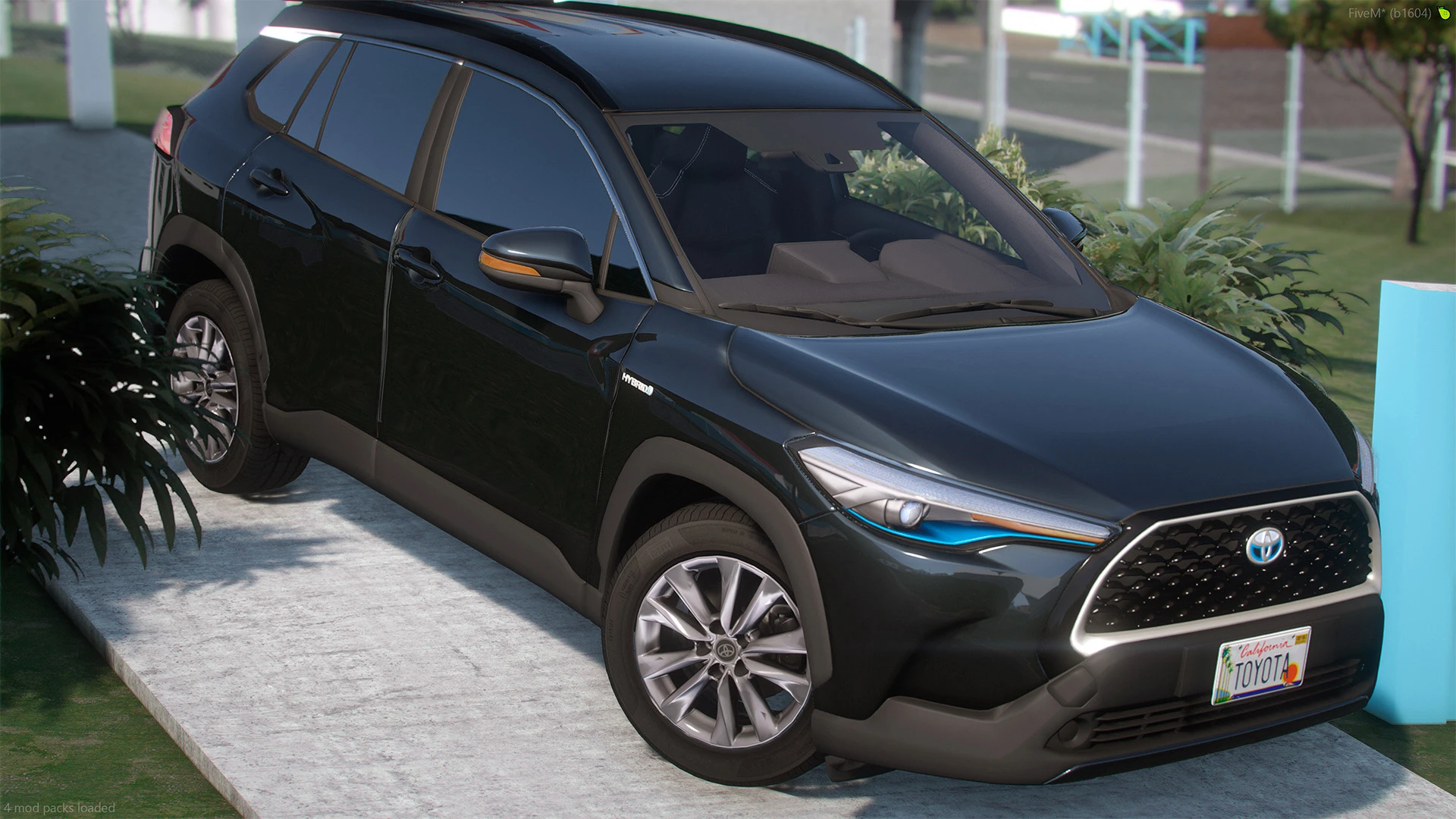 Grand Theft Auto 5 "Toyota Corolla Cross 2020 года с детализированным салоном"