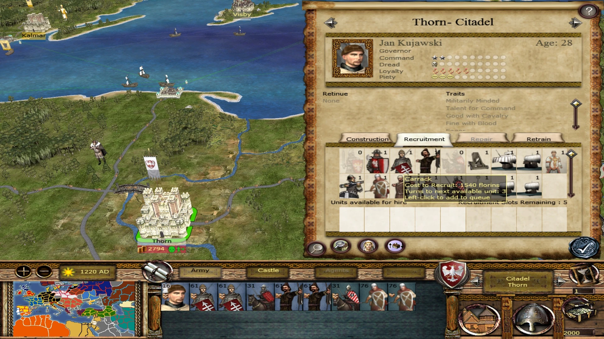 Medieval 2: Total War: Чит-Мод/Cheat-Mode (Stainless Seel 6.4 / Построены все города)