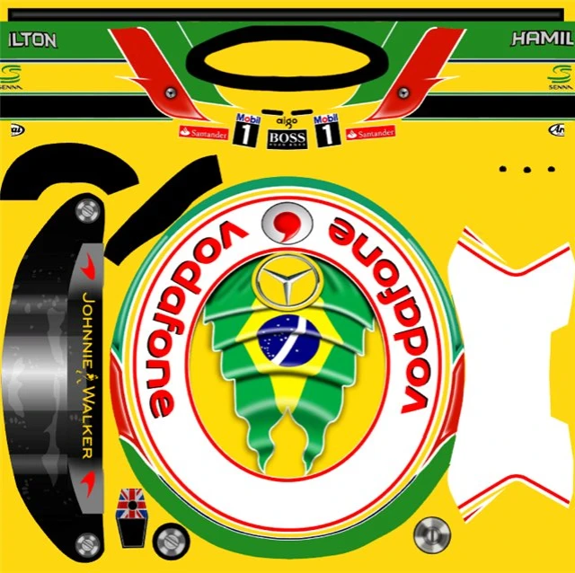 F1 2011 "Brasil Helmet pack`11[HD]"