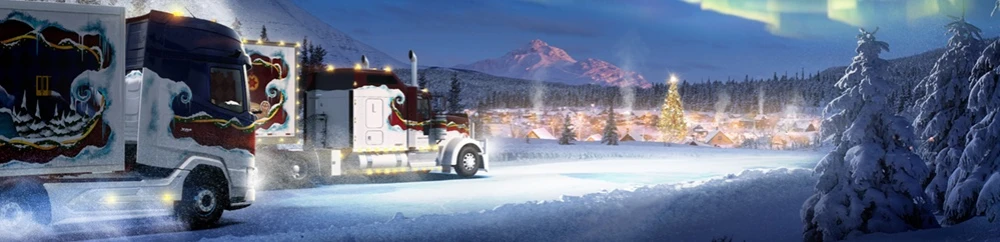 Рождественское мероприятие в Стране чудес 2023 в American Truck Simulator