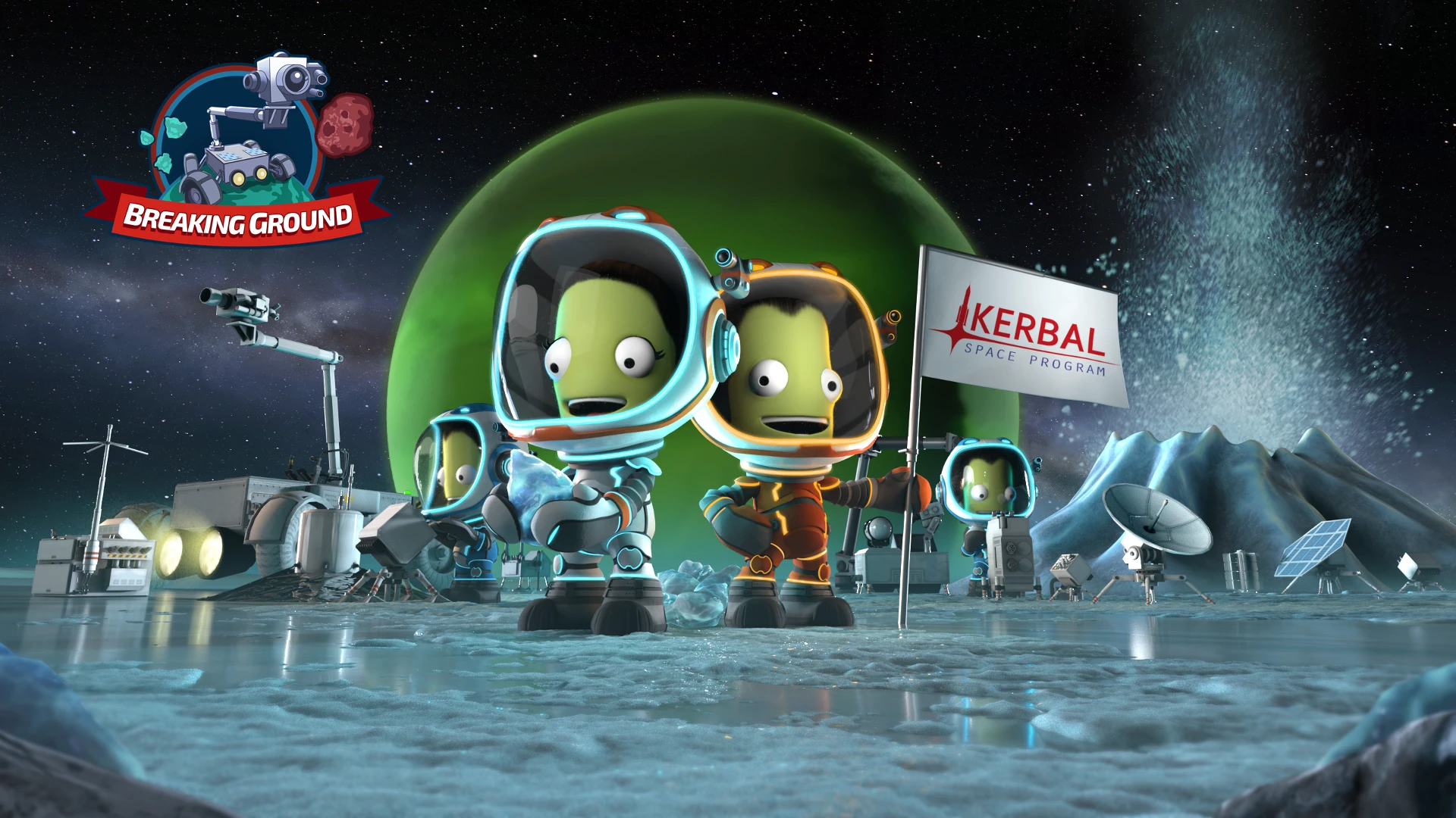 Для Kerbal Space Program выпустят DLC с исследованием планет и робоконечностями