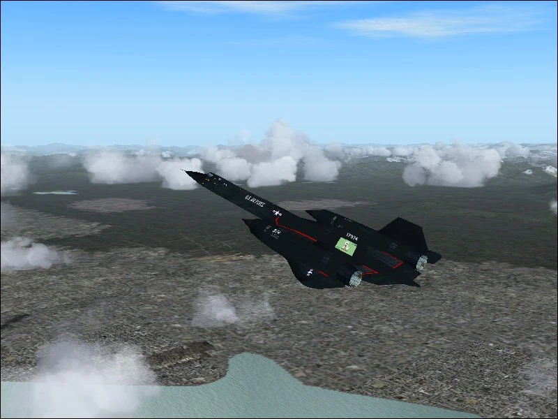 Microsoft Flight Simulator 2004 "Lockheed SR-71 Blackbird"