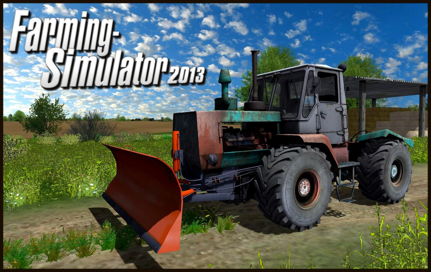 Farming Simulator 2013 "Т150 и лопата ПО-1,3-Г"
