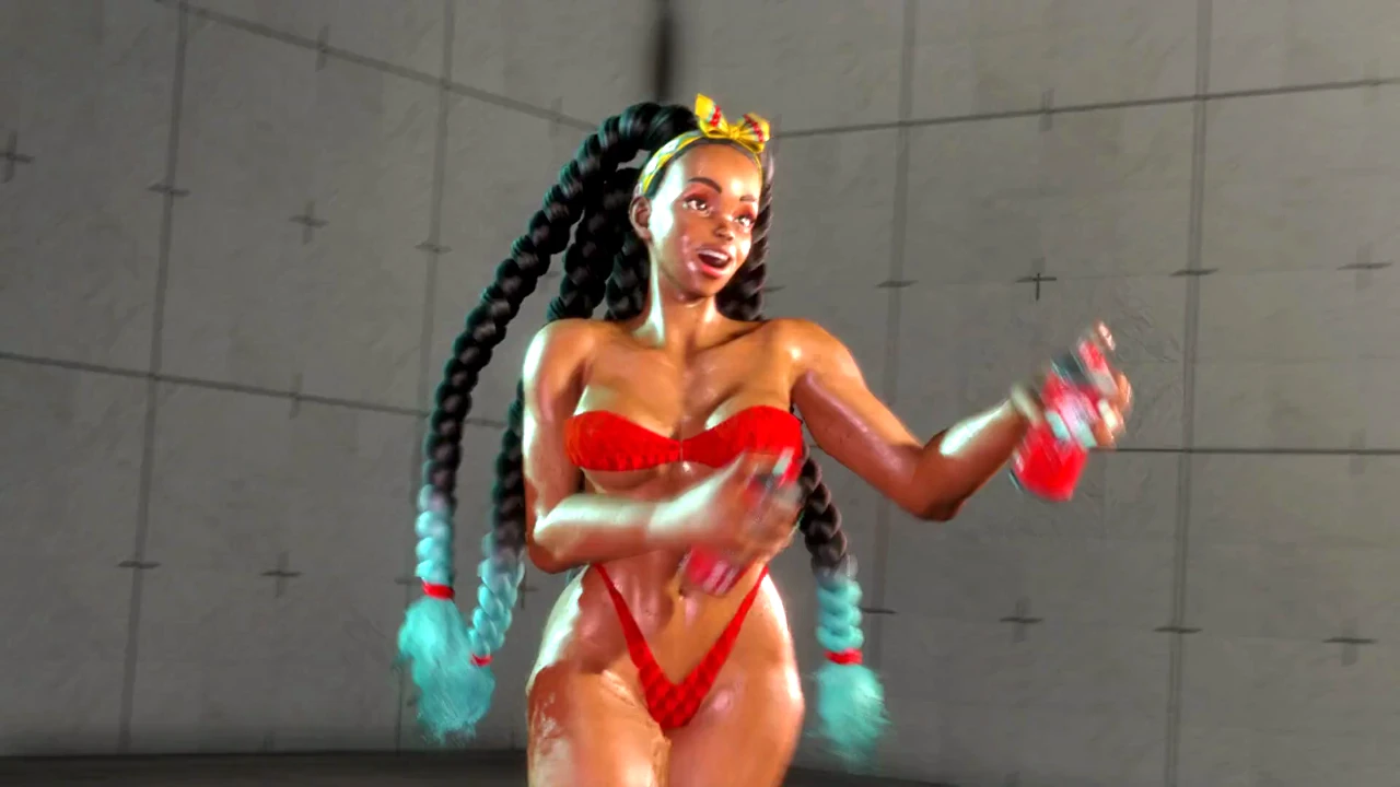 Street Fighter 6 "Кимберли в бикини "{Remy2FANG}