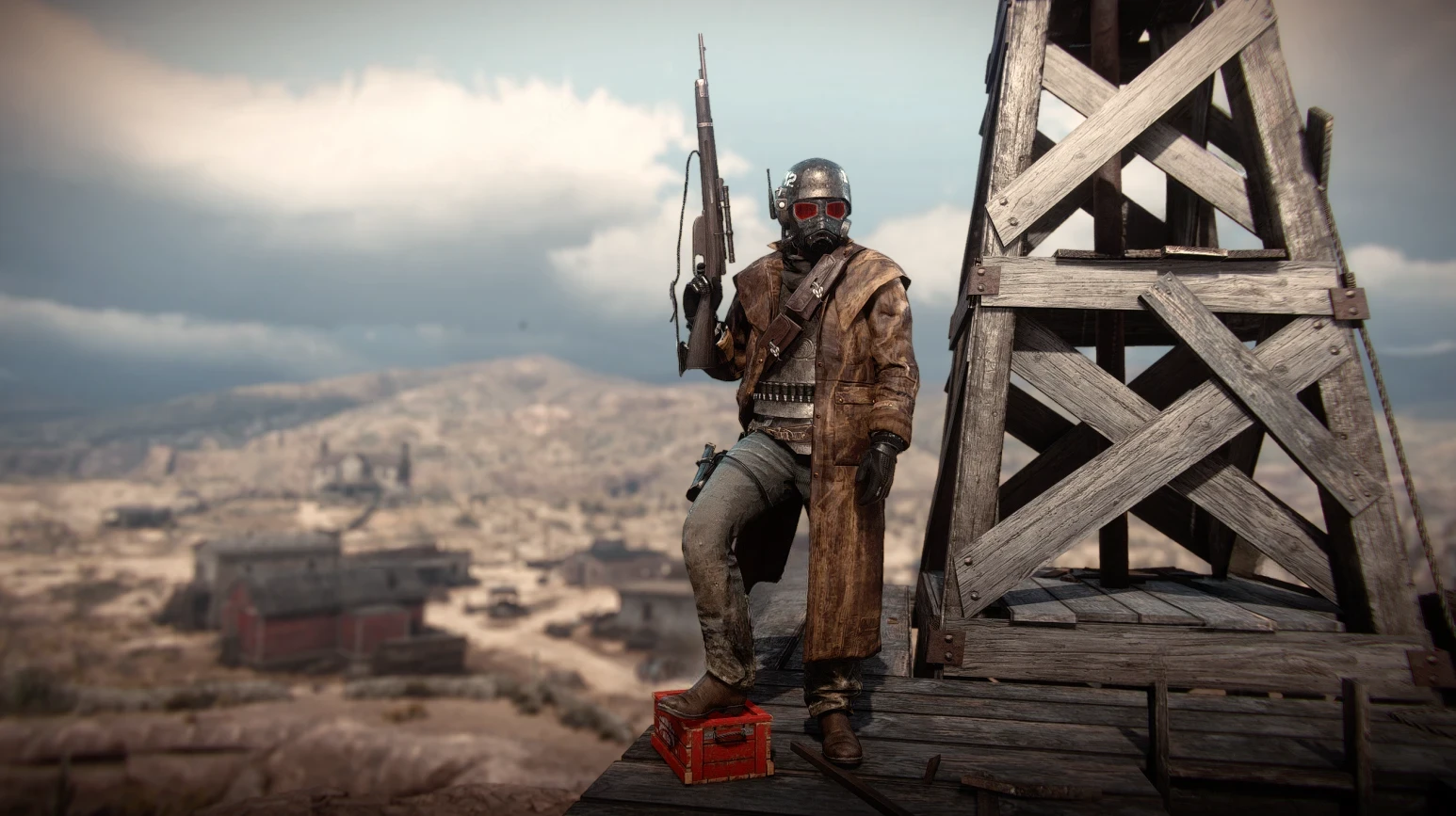 Red Dead Redemption 2 "Шлем Рейнджера НКР"