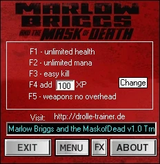 Marlow Briggs: Трейнер/Trainer (+5) [1.0] {dR.oLLe}