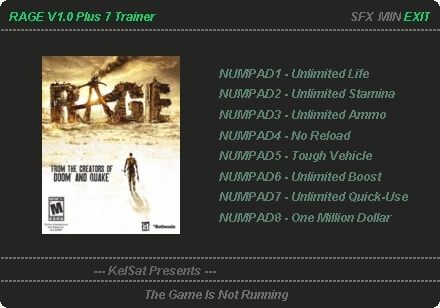 Rage: Трейнер (+7) [1.0] {KelSat}
