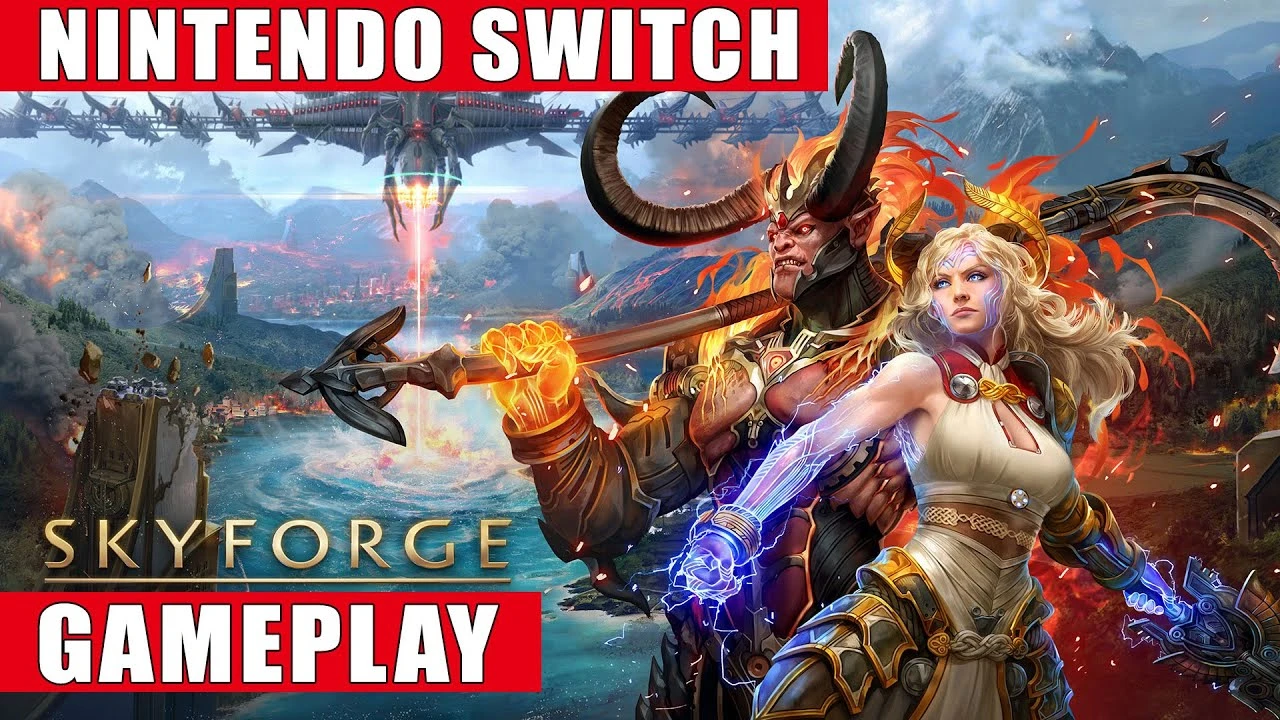 Запись игрового процесса версии условно-бесплатной MMO Skyforge для Switch