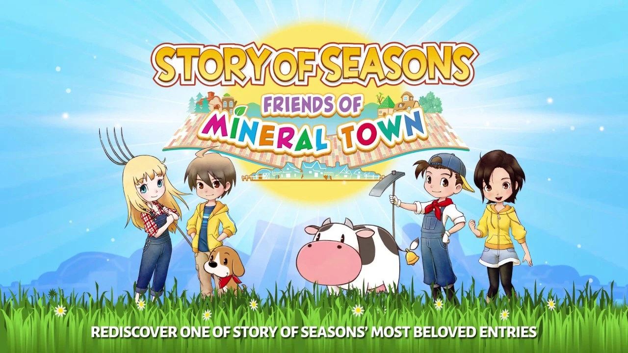 Симуляции фермы/жизни Story of Seasons: Friends of Mineral Town выйдет 10 июля на Nintendo Switch