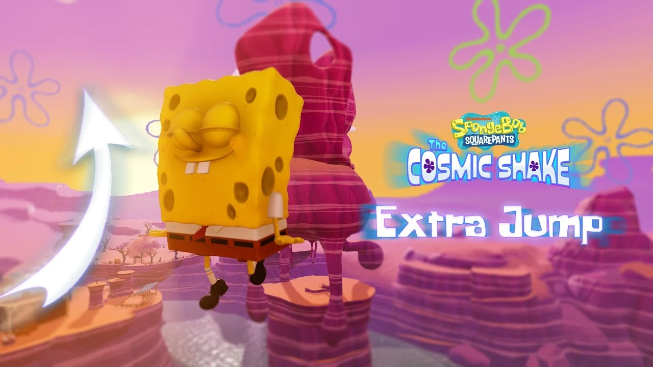 SpongeBob SquarePants: The Cosmic Shake "Высокие прыжки"