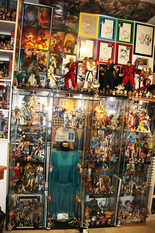 Потрясающая коллекция фигурок фаната Street Fighter