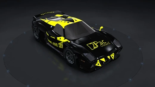 Trackmania United "2Pac - скин для автомобиля"