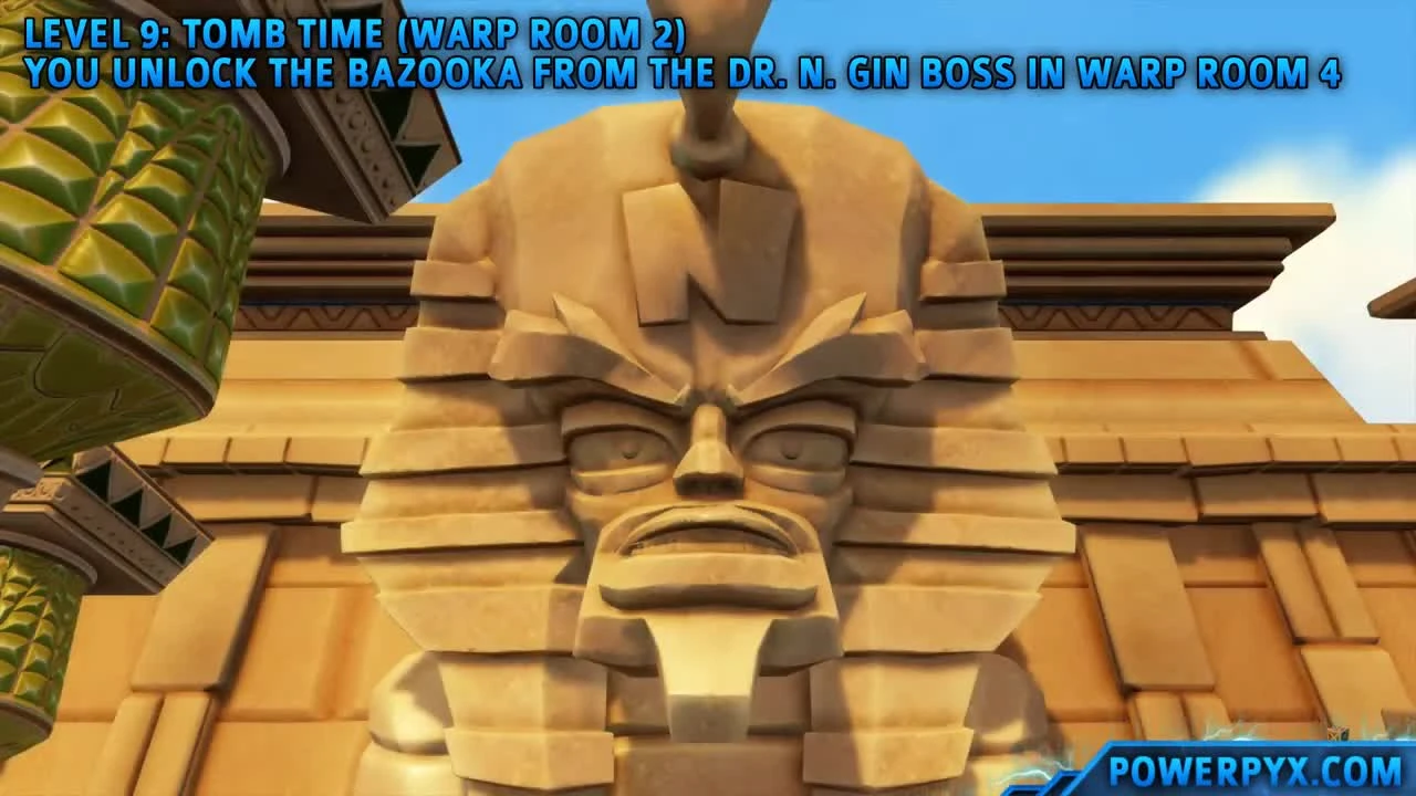 Crash Bandicoot 3 Warped - Получение трофея The Riddle of the Sphynx.