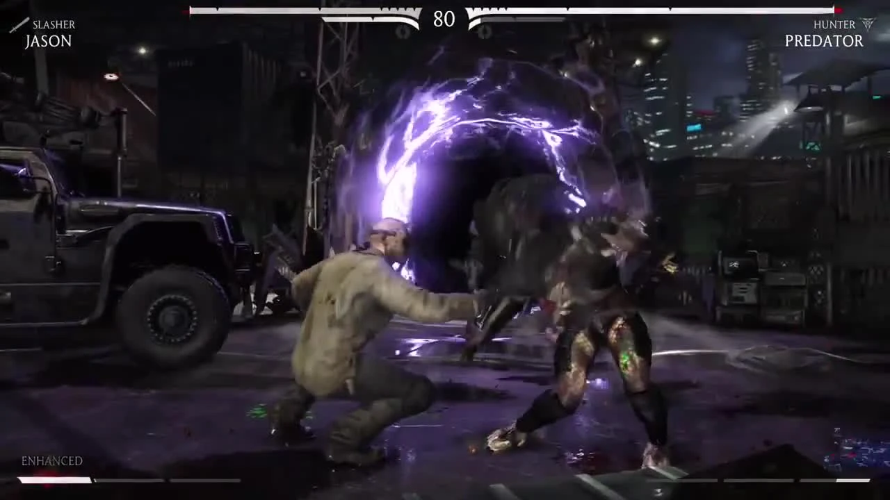 Геймплей Хищника в Mortal Kombat X