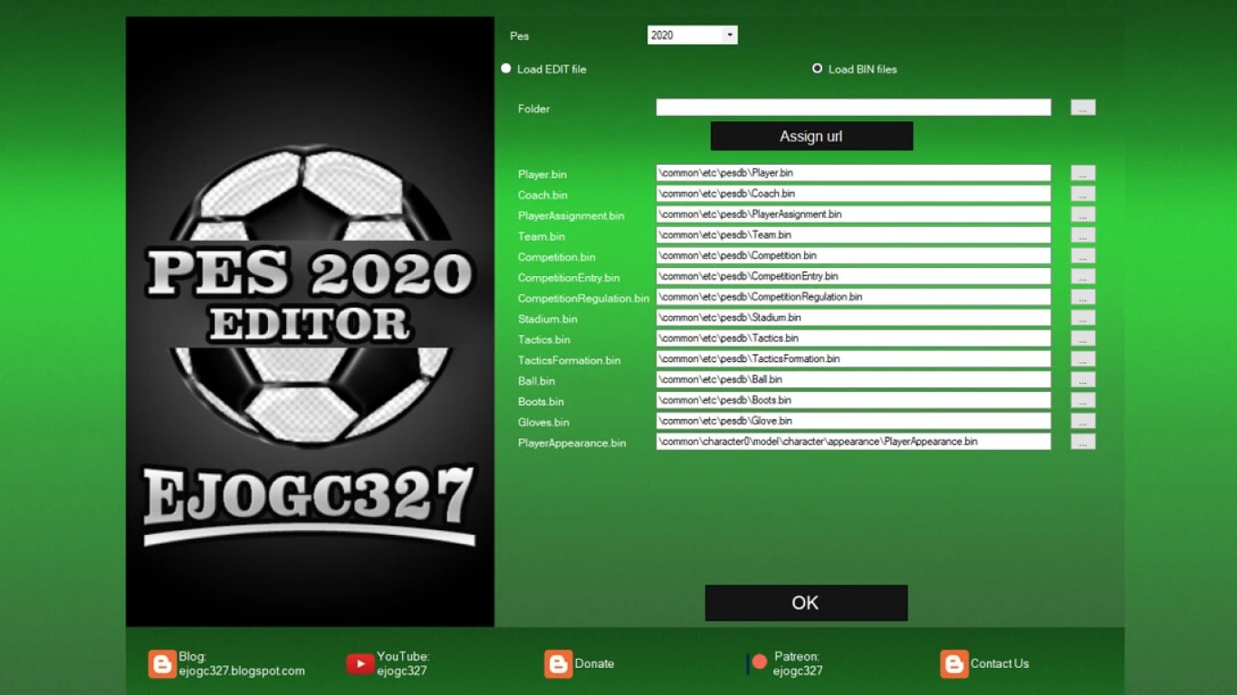 PES 2020 "Editor V0.9.1"