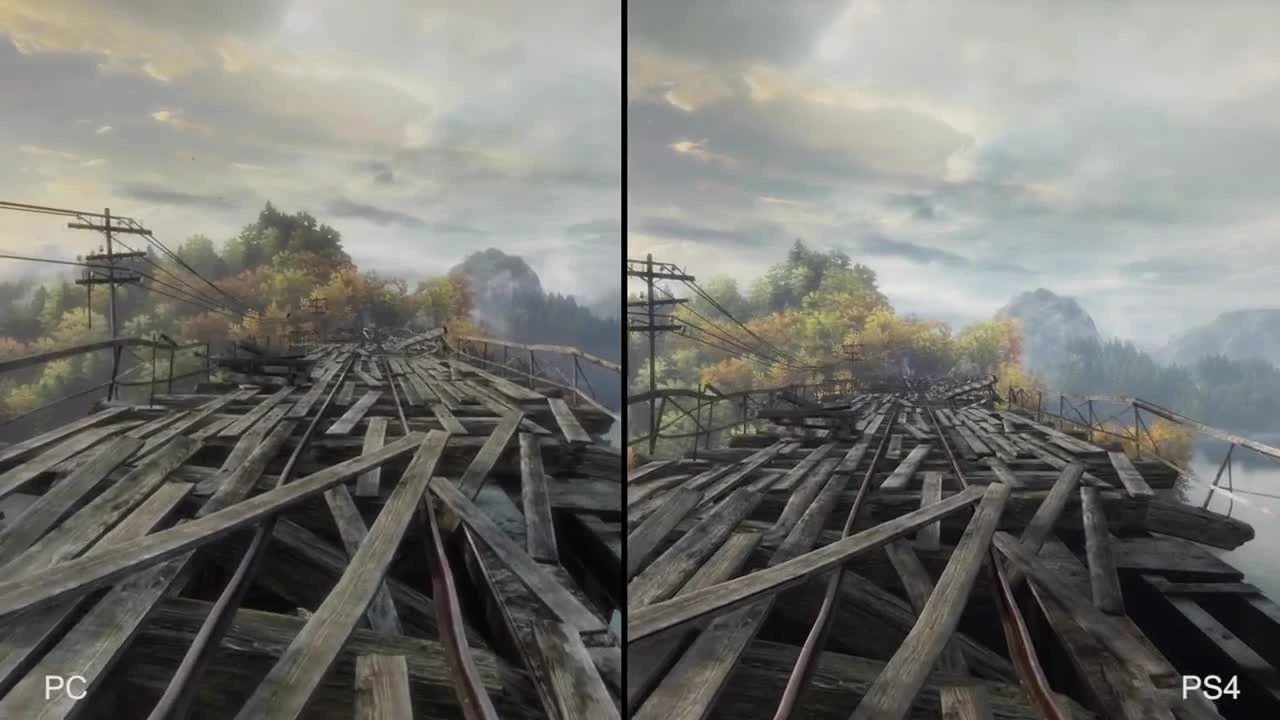 The Vanishing of Ethan Carter "Сравнение PS4 vs Original PC"