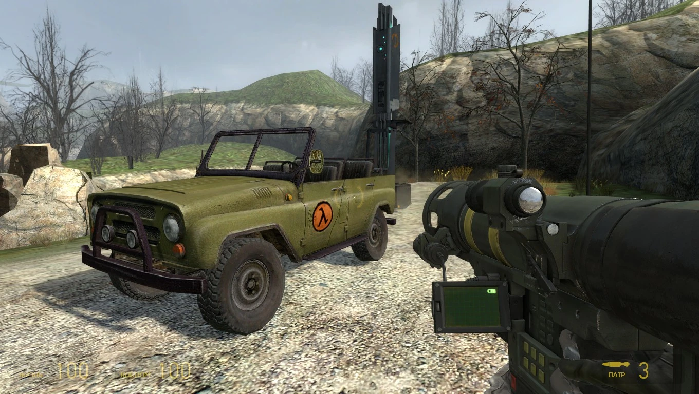 Half-Life 2 "Уазик на замену багги"