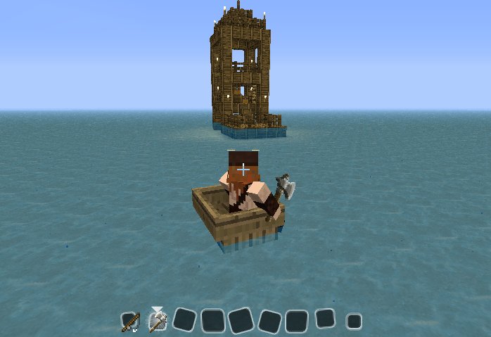 MineCraft "Карта Пираты v 1.5.1"