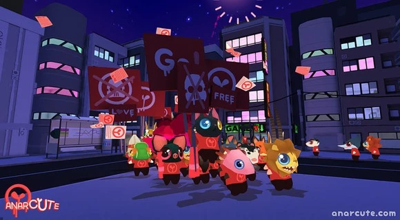 Бесконечно милые революционеры из Anarcute появятся на Xbox One летом