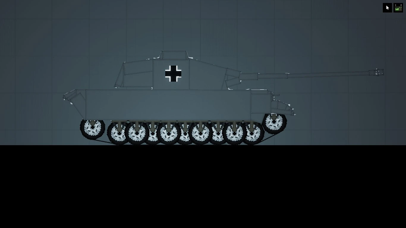 People Playground "Немецкий танк Tiger ll"