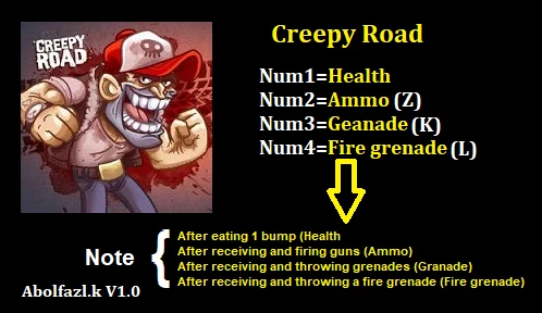 Creepy Road: Трейнер/Trainer (+4) [1.0] {Abolfazl.k}