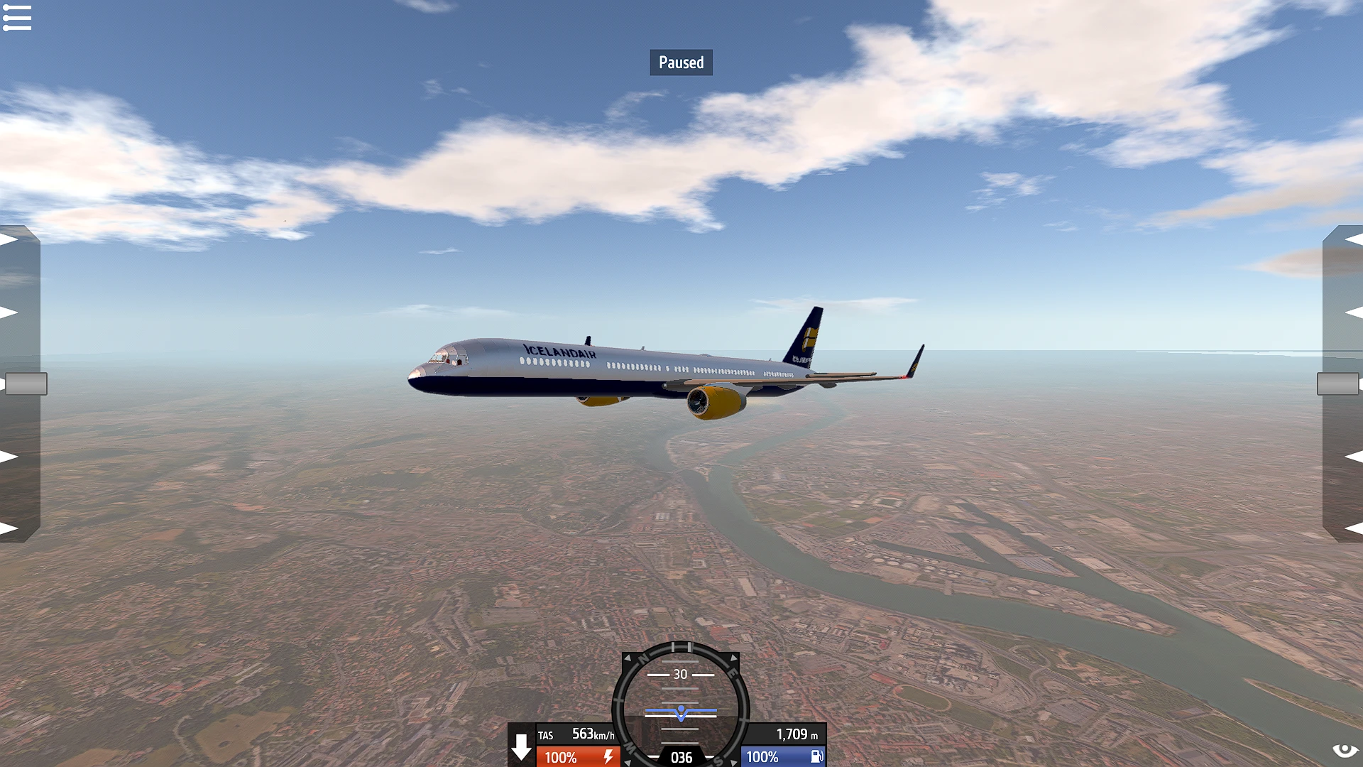 SimplePlanes "Самолет Boeing-757"