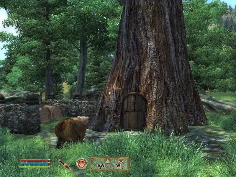 TES 4: Oblivion "Дом друида в дереве"