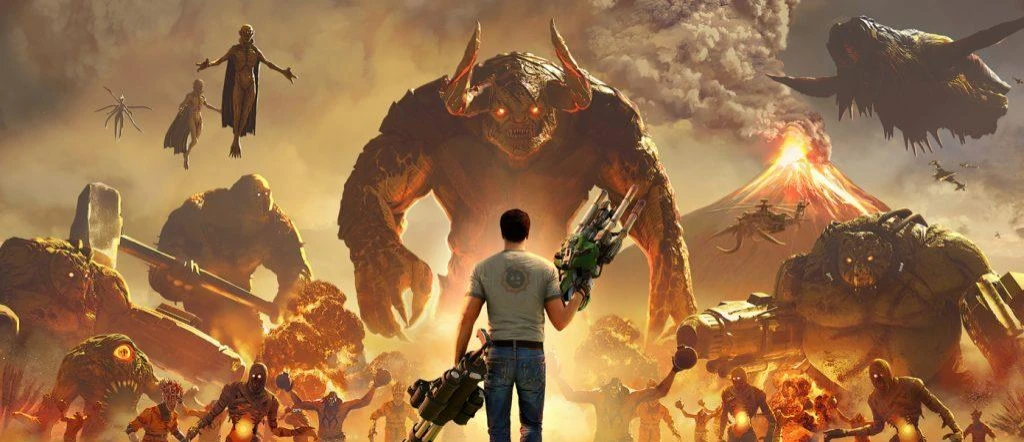 Ягодицы гарпий и куски плоти - Serious Sam 4 получил возрастной рейтинг