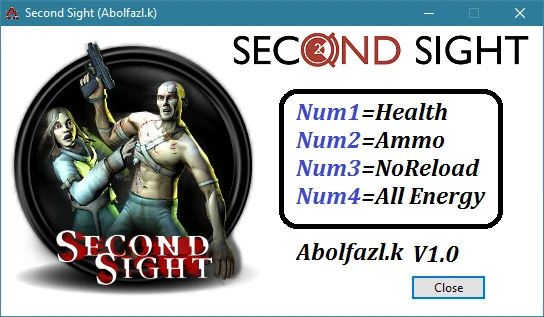 Second Sight: Трейнер/Trainer (+4) [v1.0] {Abolfazl.k}
