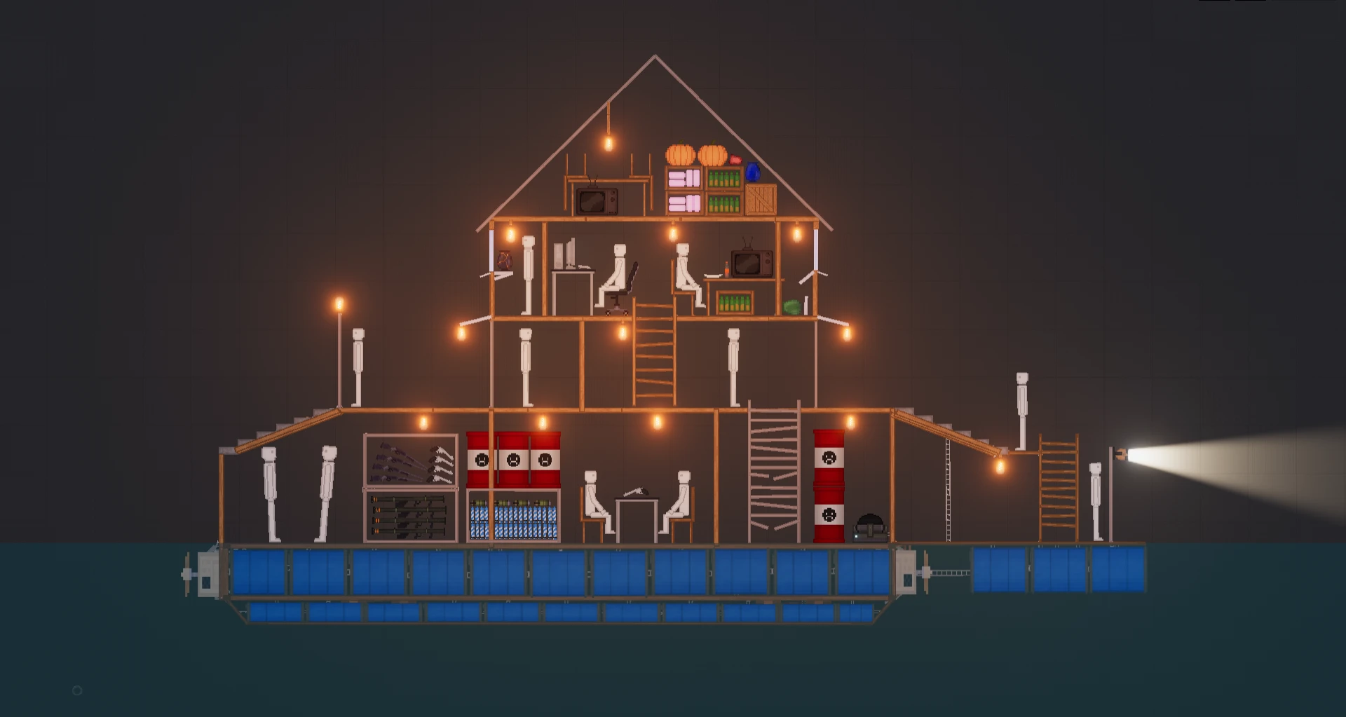 People Playground "Детализированная рыбацкая бухта" [1.28.2a+]