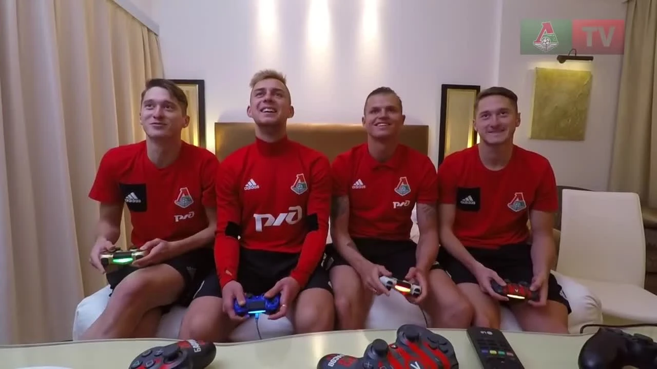 Много голов и троллинга - Тарасов, Баринов, Миранчуки сыграли в FIFA18!