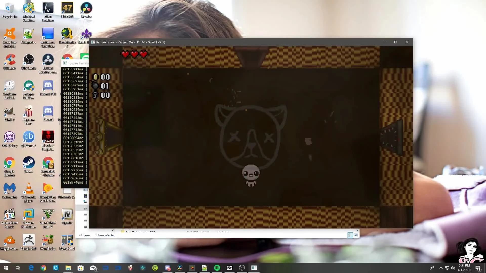 Эмулятор Nintendo Switch под названием RyujiNX научился запускать The Binding Of isaac