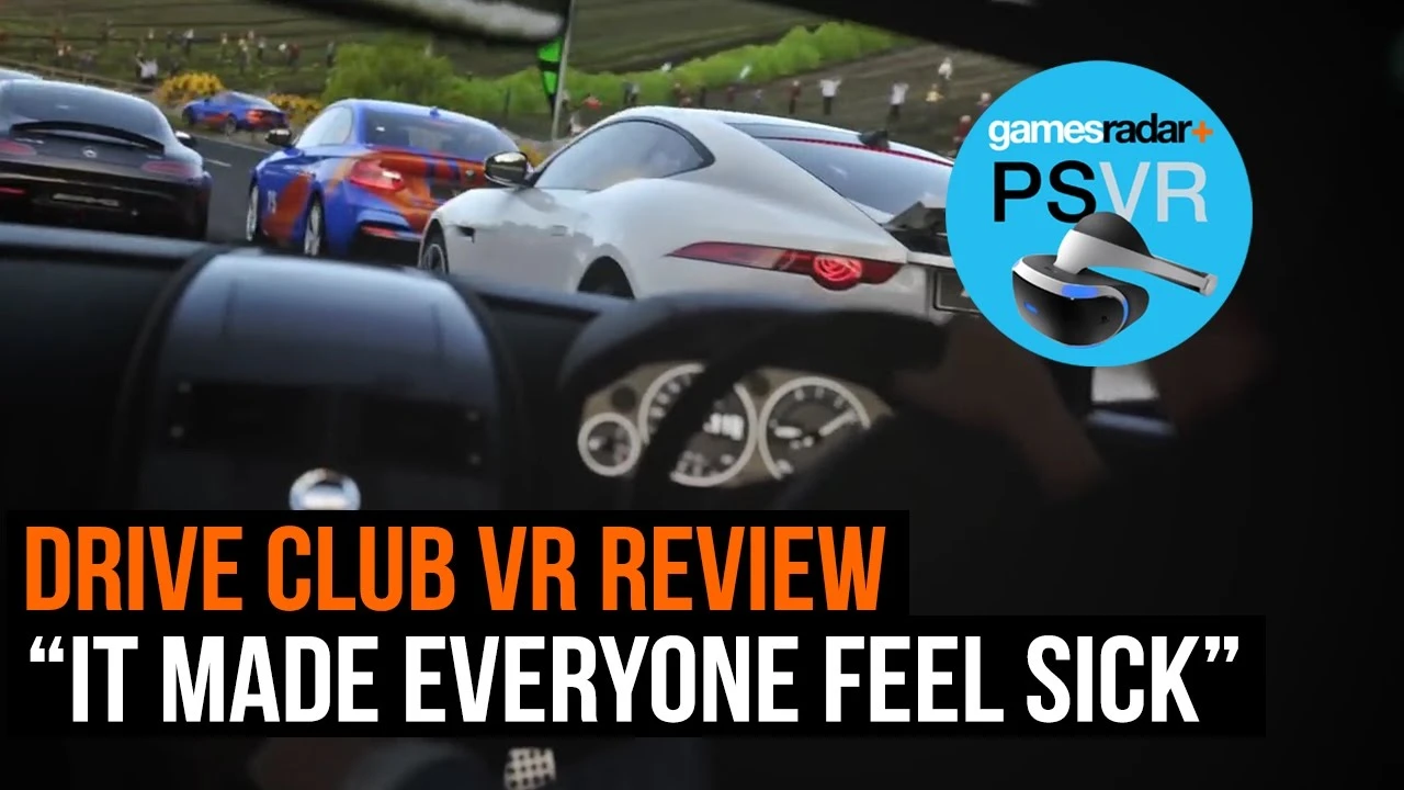 Рецензии на DriveClub VR - нас тошнит от вашей игры