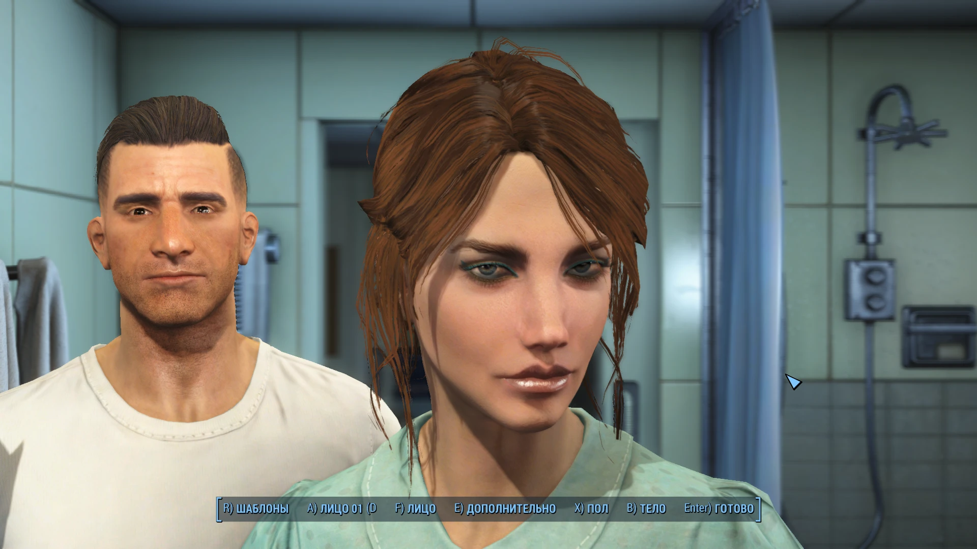 Fallout 4 "LooksMenu Face Preset / Пресет внешности"