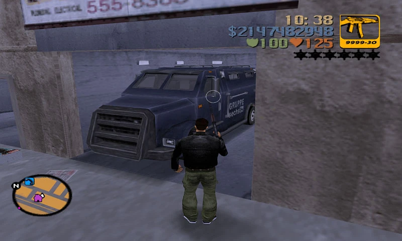 Grand Theft Auto 3 (GTA III): Сохранение/SaveGame (Проффесионально-Коллекционная версия с уник. авто, 100% прохождение)