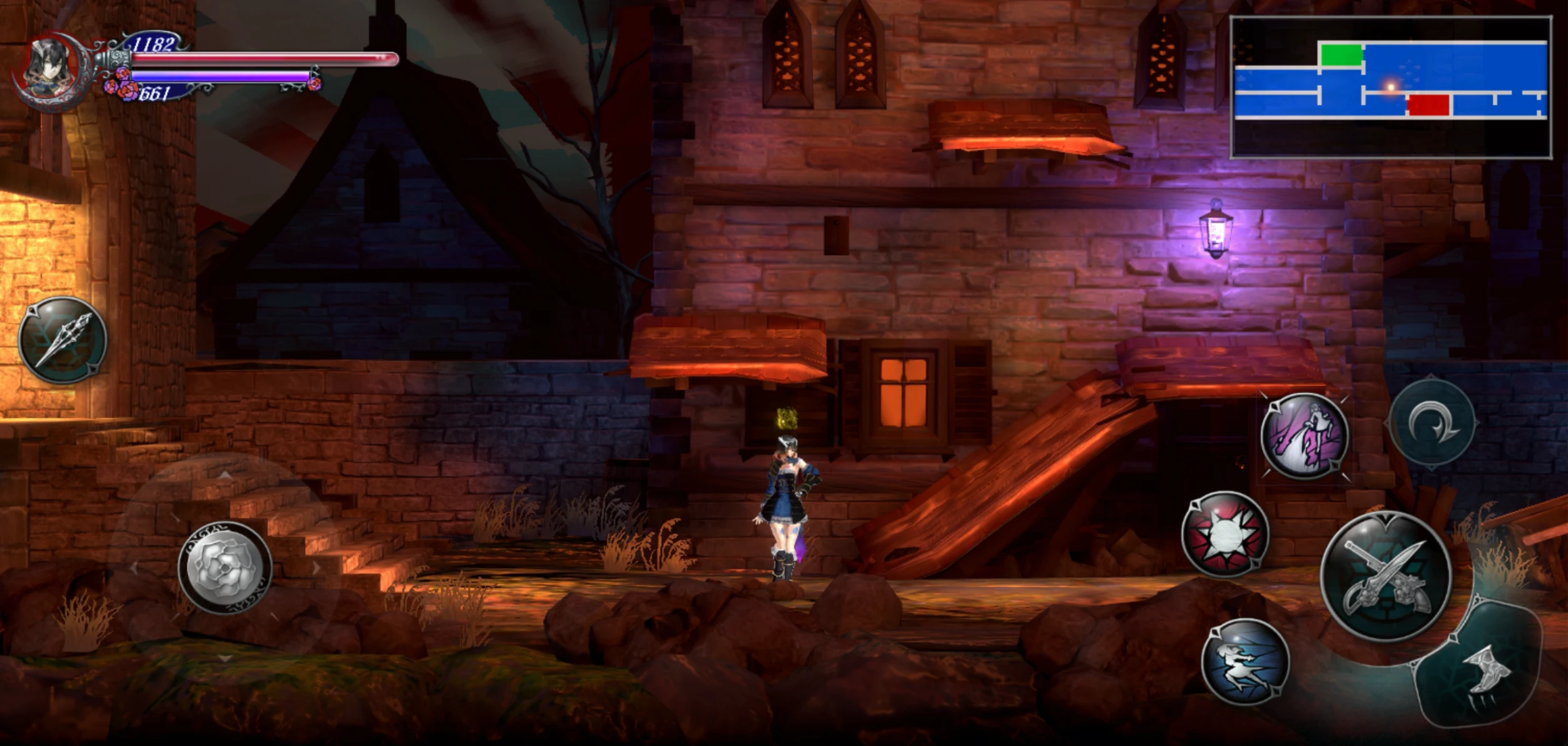 Скриншоты мобильной версии Bloodstained: Ritual of the Night