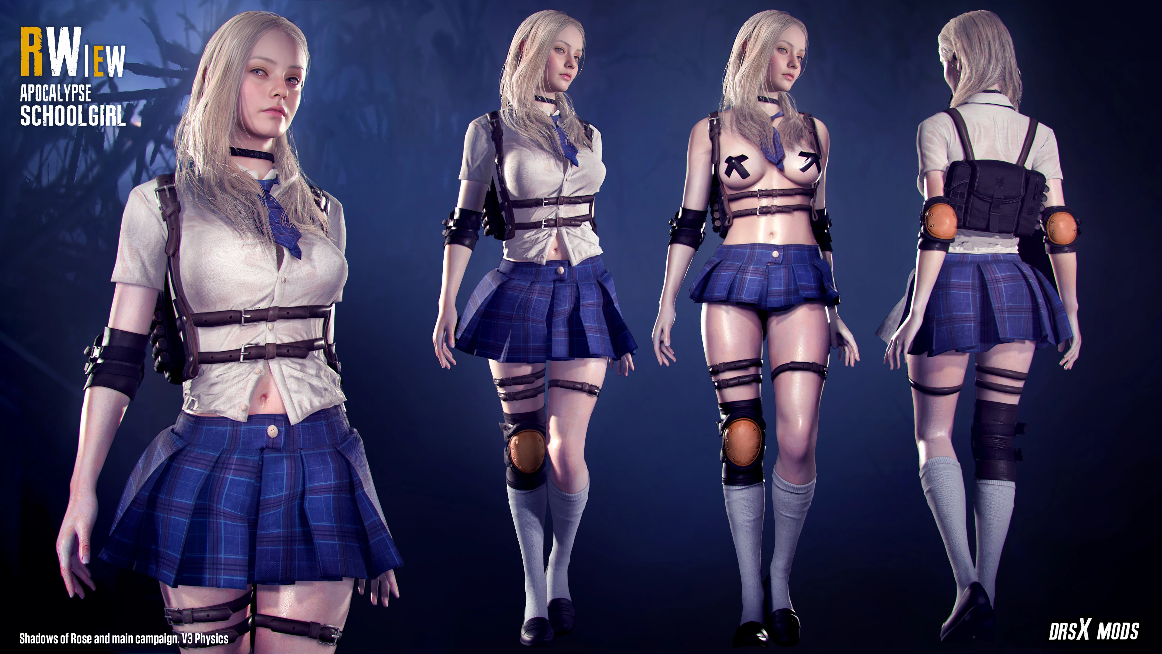 Resident Evil: Village "Роза Уинтерс - Школьница Апокалипсиса" [v1.0]