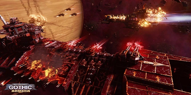 Опубликованы оценки для космической стратегии Battlefleet Gothic: Armada