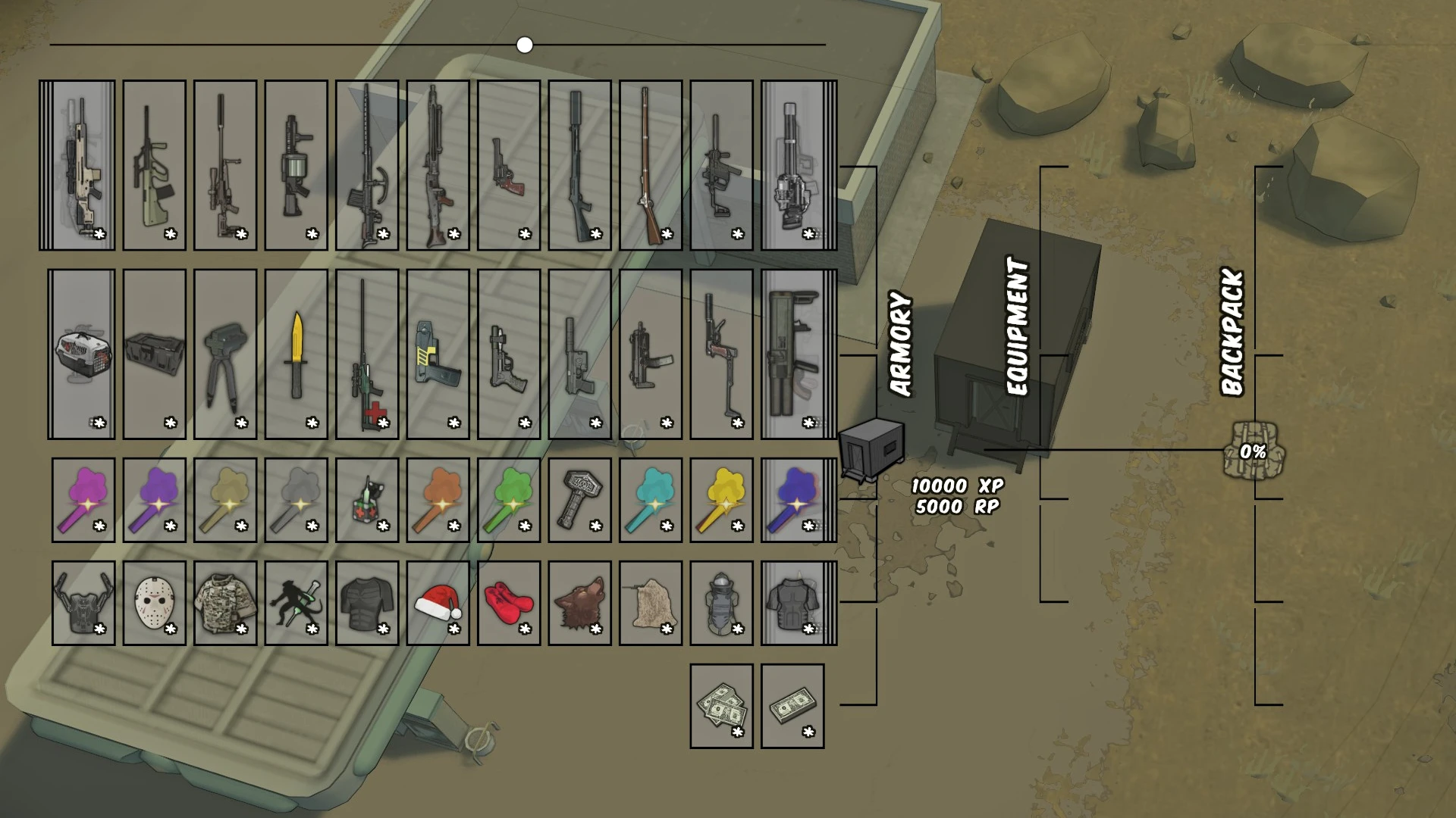 Running With Rifles "Увеличенная оружейная v0.3.4"