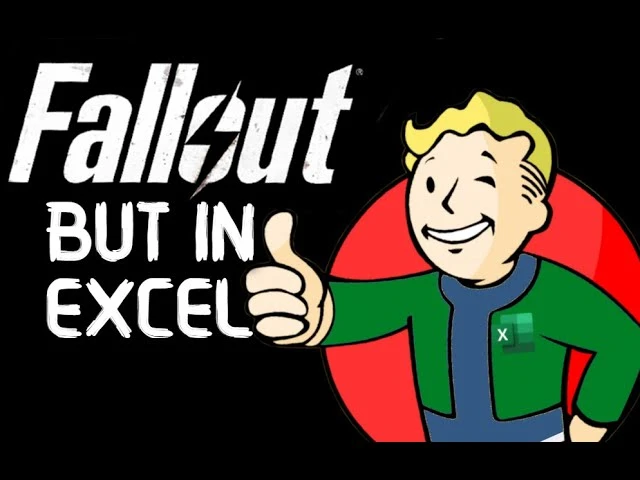 Fallout "Фанатская игра на Exel"