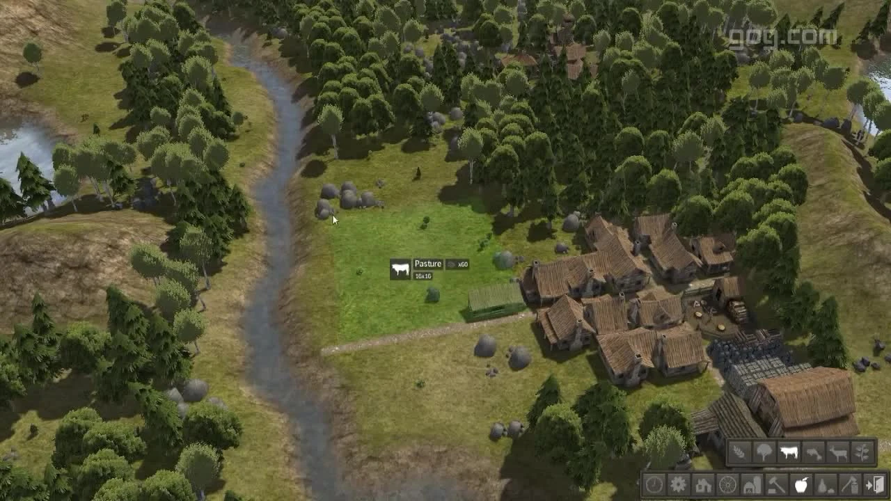 На GOG, Steam, Humble Store вышла градостроительная игра Banished