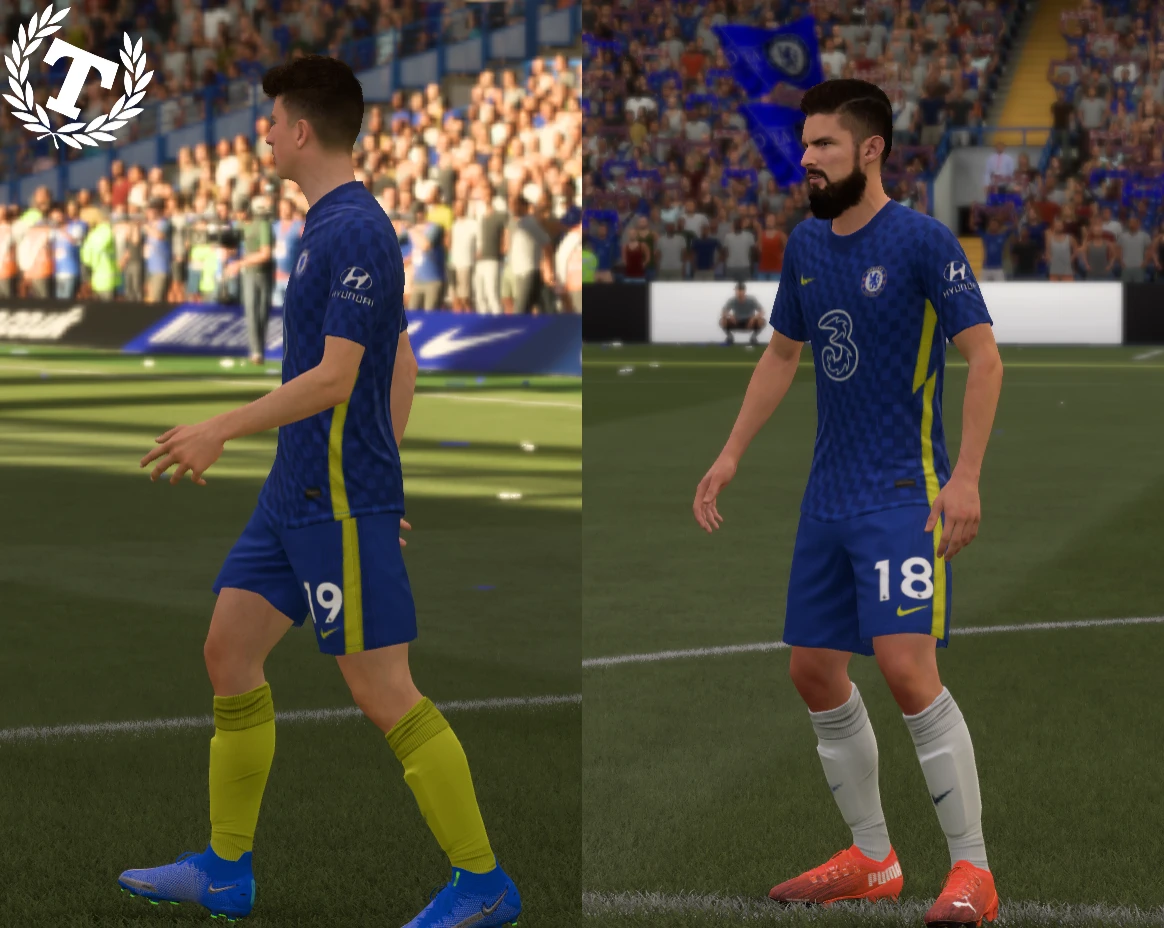 FIFA 21 "Домашняя форма Челси на сезон 21-22"