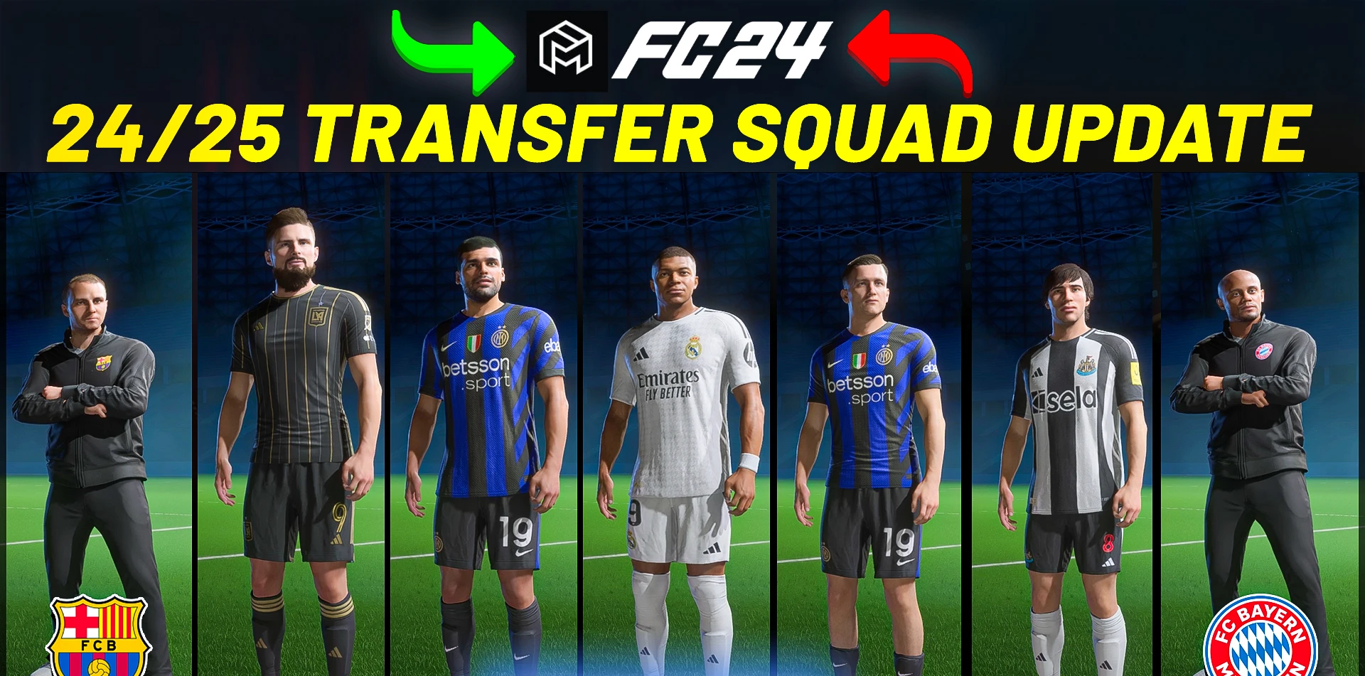 EA Sports FC 24 "Сезон 24-25 + Обновление составов от 30 мая"