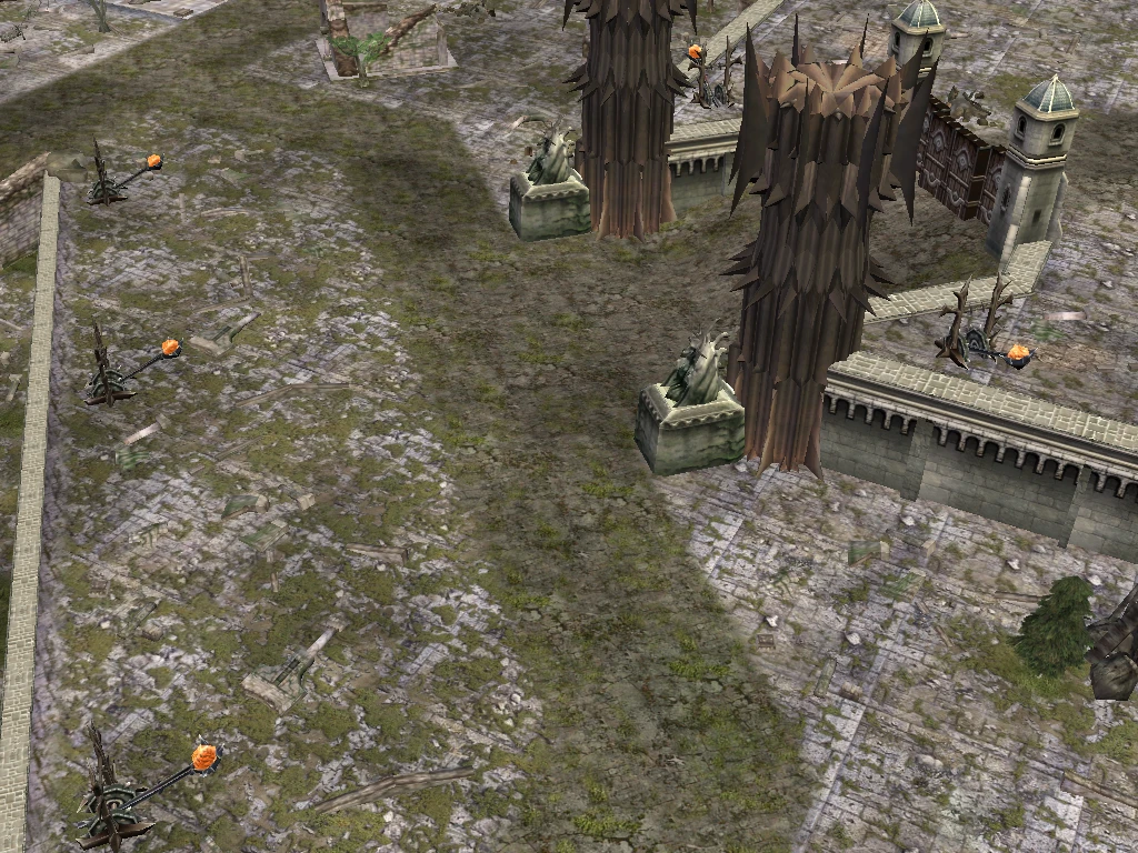 Lord of the Rings BFME II: The Rise of the Witch-king "Карта Дол Гулдур"